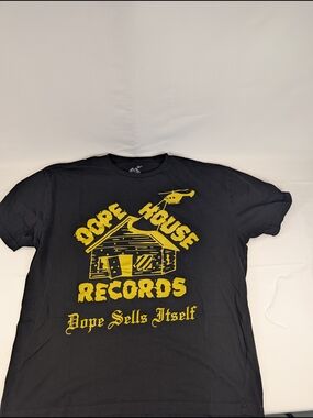 Black Graphic Tee - Dope Sells Itself